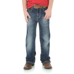 Wrangler Boys' 20X No. 42 Slim Fit Bootcut Jeans (8-20) -Wrangler || Schleich || ROPER Shop 1789fa85b2b4701309e172e5c3c7a2be