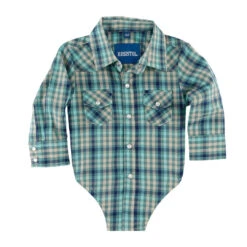Resistol Baby Boys' Uptmore Plaid Onesie