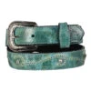 OK Corral Girls' Turquoise Leather Belt 2 OK Corral Girls' Turquoise Leather Belt -Wrangler || Schleich || ROPER Shop 7dde774b8aed45e3f6ac46801de0de08