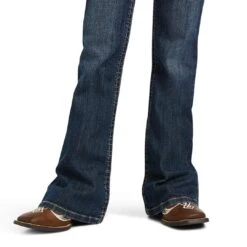 Ariat Girls' R.E.A.L. Vicky Flare Leg Jeans 10 Ariat Girls' R.E.A.L. Vicky Flare Leg Jeans -Wrangler || Schleich || ROPER Shop AIL 10040808 detail01
