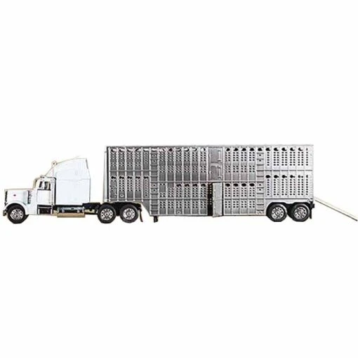 Bigtime Peterbilt Bullhauler Truck & Trailer Toy Set 3 Bigtime Peterbilt Bullhauler Truck & Trailer Toy Set -Wrangler || Schleich || ROPER Shop A MF 50622
