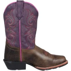 Dan Post Girls' Majesty Square Toe Cowgirl Boots -Wrangler || Schleich || ROPER Shop DNP DPC2947 1