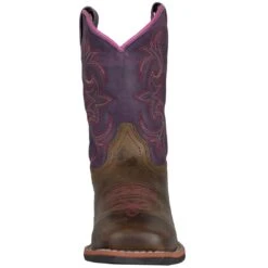 Dan Post Girls' Majesty Square Toe Cowgirl Boots -Wrangler || Schleich || ROPER Shop DNP DPC2947 3