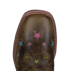 Dan Post Girls' Starlett Square Toe Cowgirl Boots -Wrangler || Schleich || ROPER Shop DNP DPC2952 4