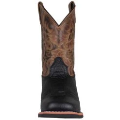 Dan Post Boys' Little River Square Toe Cowboy Boots -Wrangler || Schleich || ROPER Shop DNP DPC3944 3