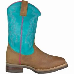 Roper Youth Girls' Turquoise Shaft Cowgirl Boots -Wrangler || Schleich || ROPER Shop KAR 91199991073 1
