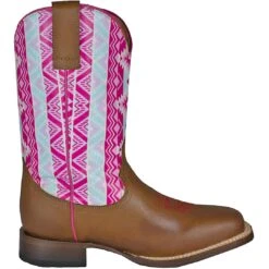 Roper Youth Girls' Aztec Shaft Cowgirl Boots -Wrangler || Schleich || ROPER Shop KAR 91199991114 3