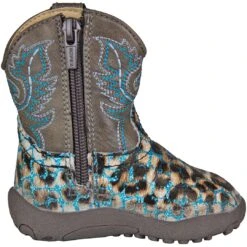 Roper Baby Girls' Glitter Leopard Cowgirl Boots -Wrangler || Schleich || ROPER Shop KAR 91619012562 1