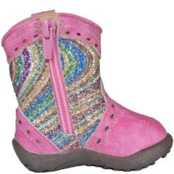 Roper Baby Girls' Swirly Glitter Shaft Cowgirl Boots -Wrangler || Schleich || ROPER Shop KAR 91619012758 3