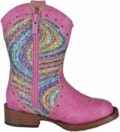 Roper Toddler Girls' Swirly Glitter Shaft Cowgirl Boots -Wrangler || Schleich || ROPER Shop KAR 91719012758 3
