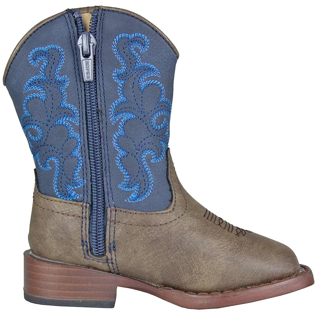 Roper Toddler Boys' Blue Shaft Cowboy Boots 5 Roper Toddler Boys' Blue Shaft Cowboy Boots - Image 3