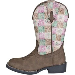 Roper Girls' Floral Shine Square Toe Cowgirl Boots -Wrangler || Schleich || ROPER Shop KAR 91812262046