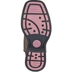 Roper Girls' Floral Shine Square Toe Cowgirl Boots -Wrangler || Schleich || ROPER Shop KAR 91812262046 4