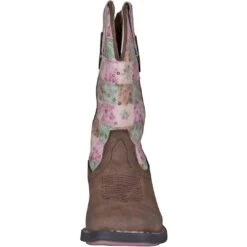 Roper Girls' Floral Shine Square Toe Cowgirl Boots -Wrangler || Schleich || ROPER Shop KAR 91812262046 5