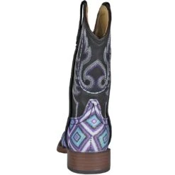 Roper Girls' Glitter Diamonds Square Toe Cowgirl Boots -Wrangler || Schleich || ROPER Shop KAR 91819011523 2