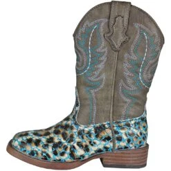 Roper Girls' Glitter Leopard Square Toe Cowgirl Boots 12 Roper Girls' Glitter Leopard Square Toe Cowgirl Boots -Wrangler || Schleich || ROPER Shop KAR 91819012562