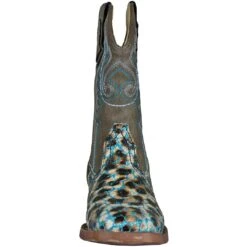 Roper Girls' Glitter Leopard Square Toe Cowgirl Boots 15 Roper Girls' Glitter Leopard Square Toe Cowgirl Boots -Wrangler || Schleich || ROPER Shop KAR 91819012562 3
