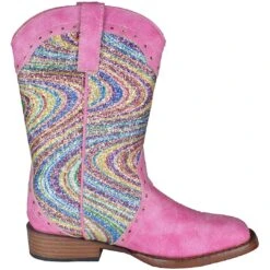 Roper Girls' Swirly Glitter Shaft Cowgirl Boots -Wrangler || Schleich || ROPER Shop KAR 91819012758 3
