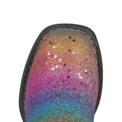 Roper Girls' Glitter Rainbow Cowgirl Boots 16 Roper Girls' Glitter Rainbow Cowgirl Boots -Wrangler || Schleich || ROPER Shop KAR 91819032141 4