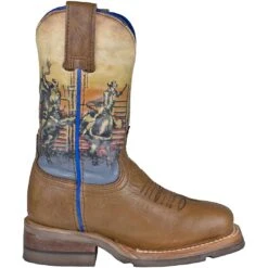 Roper Kids' Cowboy Print Cowboy Boots -Wrangler || Schleich || ROPER Shop KAR 9189991076 1