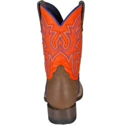 Roper Kids' Orange Shaft Cowboy Boots -Wrangler || Schleich || ROPER Shop KAR 9189991117 2