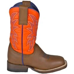 Roper Kids' Orange Shaft Cowboy Boots -Wrangler || Schleich || ROPER Shop KAR 9189991117 3
