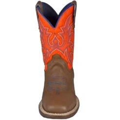 Roper Kids' Orange Shaft Cowboy Boots -Wrangler || Schleich || ROPER Shop KAR 9189991117 4