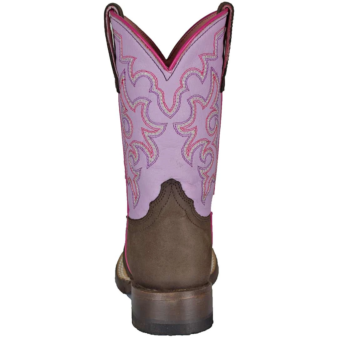 Roper Girls' Pink Shaft Cowgirl Boots 7 Roper Girls' Pink Shaft Cowgirl Boots - Image 5