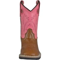 Old West Toddler Girls' Square Toe Cowgirl Boots 13 Old West Toddler Girls' Square Toe Cowgirl Boots -Wrangler || Schleich || ROPER Shop OLD BSI1839 3