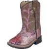 Old West Toddler Girls' Metallic Croc Print Cowgirl Boots -Wrangler || Schleich || ROPER Shop OLD VB1054
