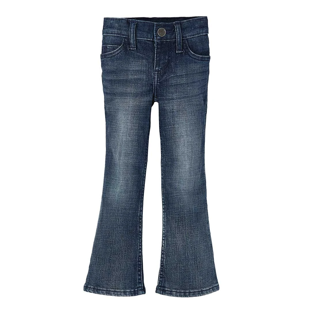 Wrangler Girls' Everyday Mid Rise Bootcut Jeans 4 Wrangler Girls' Everyday Mid Rise Bootcut Jeans - Image 2