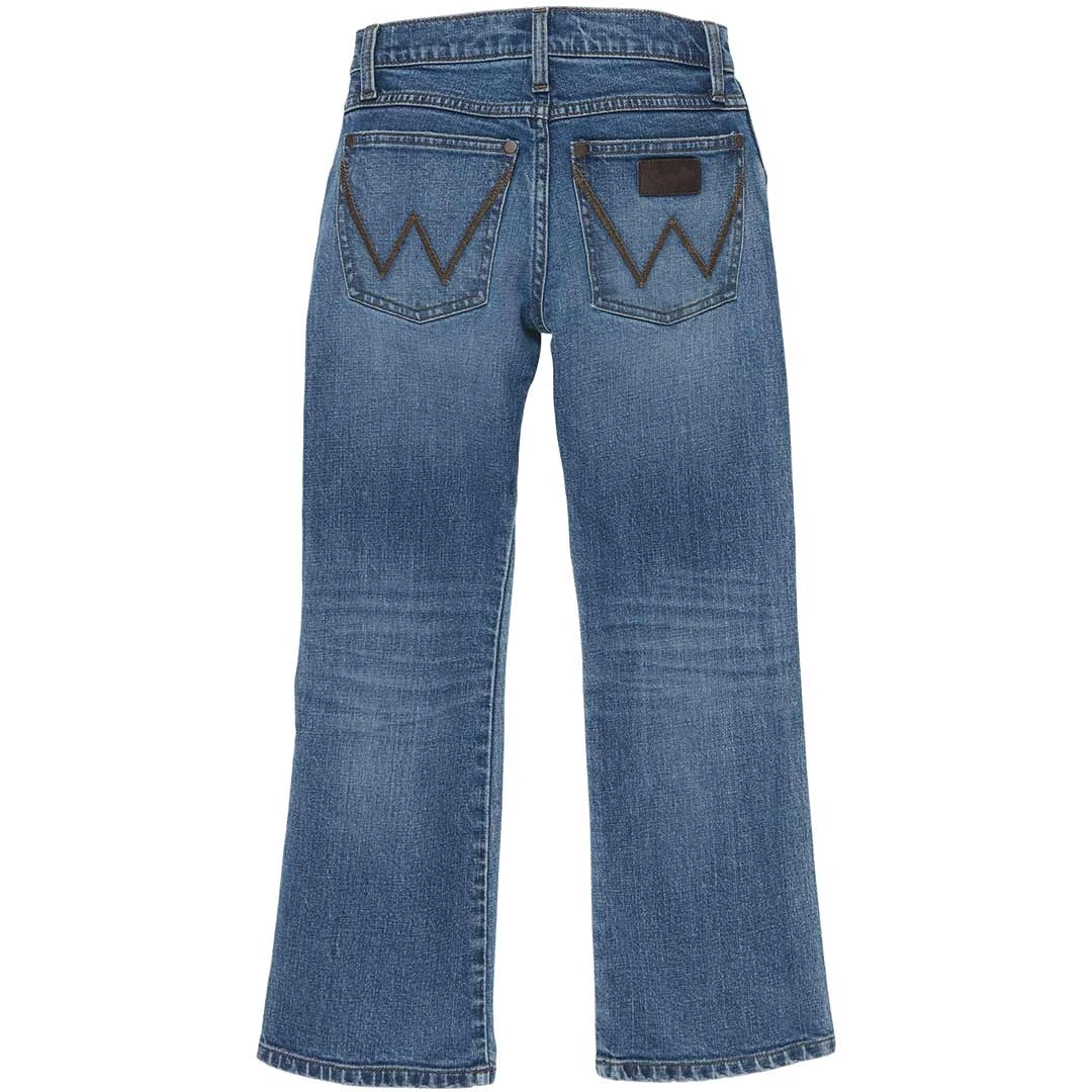 Wrangler Boys' Retro Relaxed Fit Bootcut Jeans (8-20) 3 Wrangler Boys' Retro Relaxed Fit Bootcut Jeans (8-20)