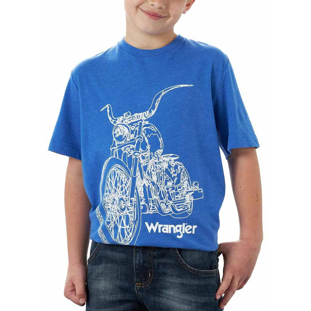 Wrangler Boys' Motorcycle Graphic T-shirt 3 Wrangler Boys' Motorcycle Graphic T-shirt
