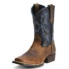 Ariat Boys' Tombstone Square Toe Cowboy Boots -Wrangler || Schleich || ROPER Shop a3c4ee4fc44e6f2c8d23105601ab48c1