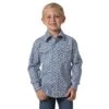 Wrangler Boys' 20X A/C Geometric Print Shirt -Wrangler || Schleich || ROPER Shop b24c8298950e953fc34c2cd2c68f367a