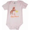 Calgary Stampede Baby Girl's Wild Rose Onesie -Wrangler || Schleich || ROPER Shop calgary stampede baby girl s wild rose onesie