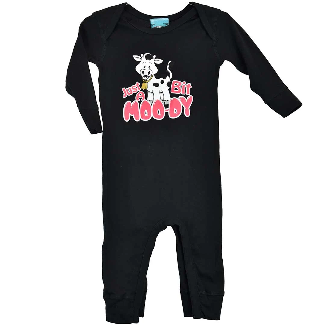 Cowgirl Hardware Baby/Toddler Girls' Moo-dy Pajamas 4 Cowgirl Hardware Baby/Toddler Girls' Moo-dy Pajamas - Image 2