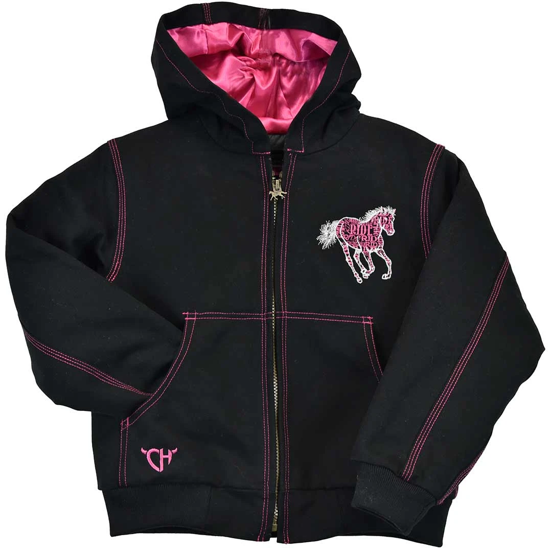 Cowgirl Hardware Toddler Girls' Ride Horse Jacket 3 Cowgirl Hardware Toddler Girls' Ride Horse Jacket