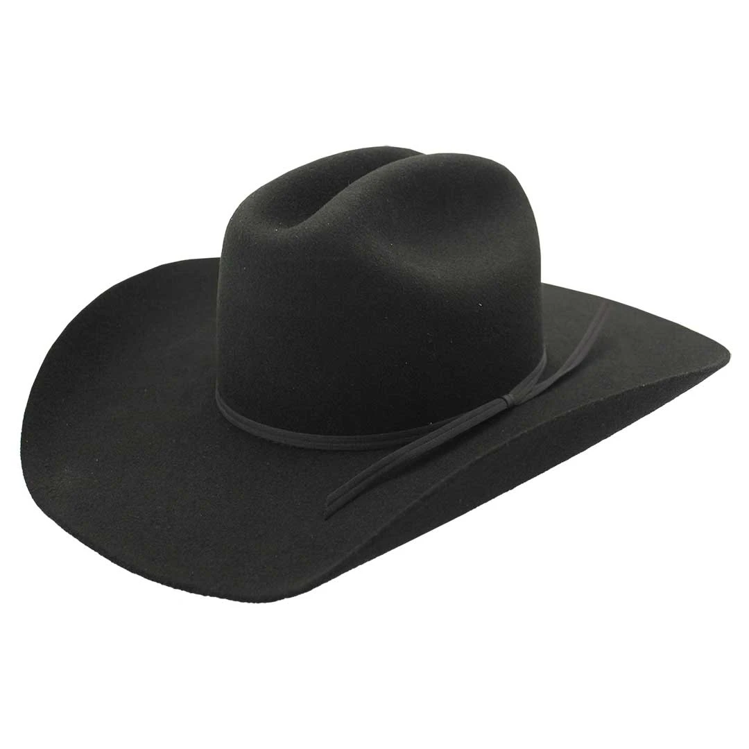 Resistol Kids' Crossroads Jr. Felt Cowboy Hat 3 Resistol Kids' Crossroads Jr. Felt Cowboy Hat