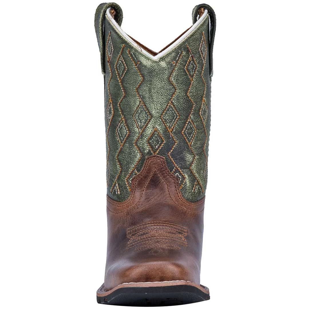 Dan Post Boys' Teddy Square Toe Cowboy Boots 6 Dan Post Boys' Teddy Square Toe Cowboy Boots - Image 4