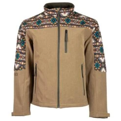 Hooey Youth Boys' Aztec Detail Softshell Jacket
