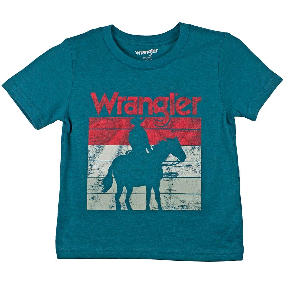 Wrangler Boys' Silhouette Graphic T-Shirt 3 Wrangler Boys' Silhouette Graphic T-Shirt