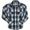Ely Cattleman Boys' Plaid Snap Shirt 2 Ely Cattleman Boys' Plaid Snap Shirt -Wrangler || Schleich || ROPER Shop img29505 ely cattleman boy s plaid snap shirt