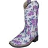 Old West Girls' Floral Bling Cowgirl Boots -Wrangler || Schleich || ROPER Shop img34654 old west girls floral bling cowgirl boots