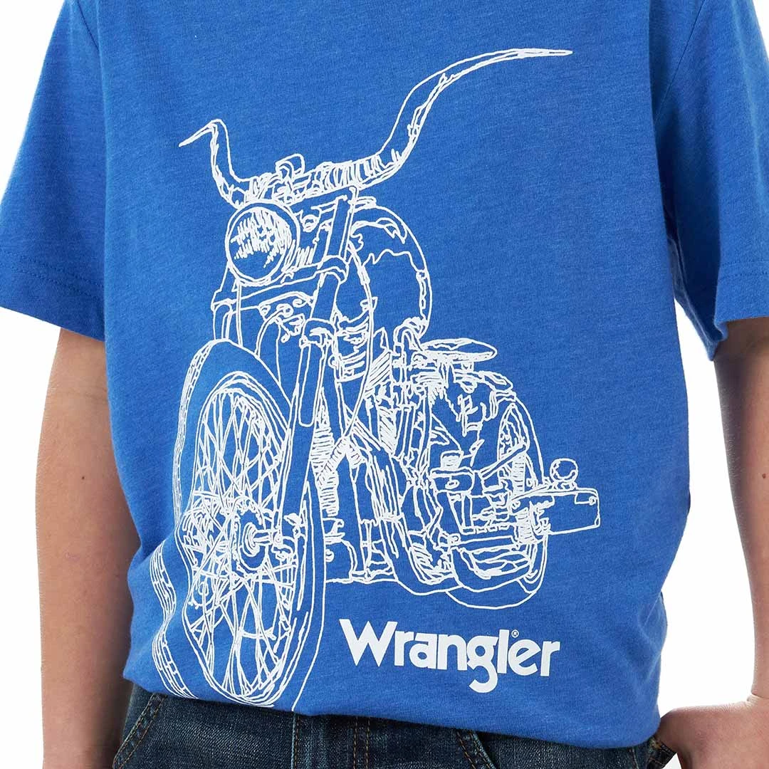 Wrangler Boys' Motorcycle Graphic T-shirt 5 Wrangler Boys' Motorcycle Graphic T-shirt - Image 3