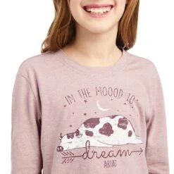 Ariat Girls' REAL Dreamin Mood T-Shirt 8 Ariat Girls' REAL Dreamin Mood T-Shirt -Wrangler || Schleich || ROPER Shop img39743 ariat girls real dreamin mood t shirt
