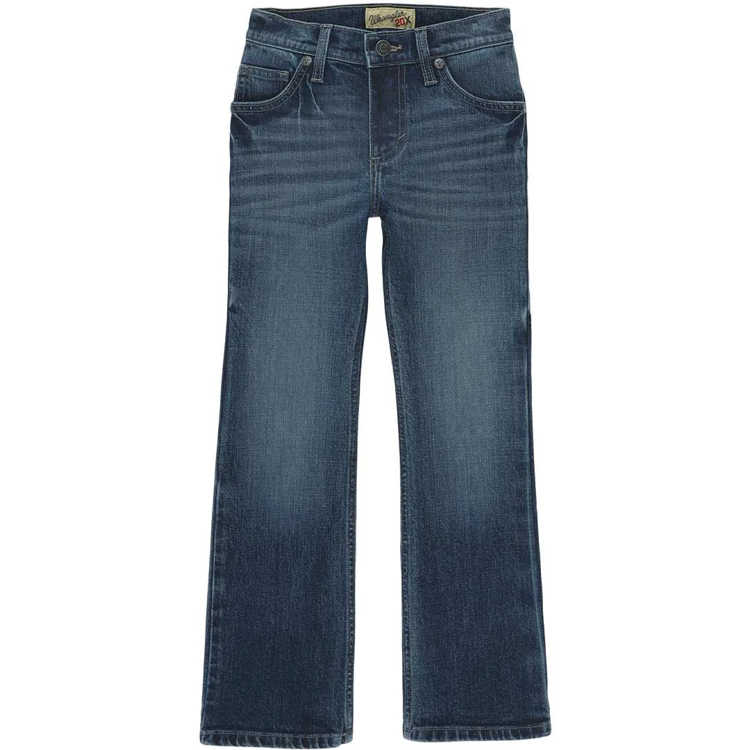 Wrangler Boy's 20X No. 42 Slim Fit Bootcut Jeans 4 Wrangler Boy's 20X No. 42 Slim Fit Bootcut Jeans - Image 2