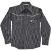 Cowboy Hardware Toddler Boys' Circle Print Snap Shirt -Wrangler || Schleich || ROPER Shop img63680 cowboy hardware toddler boys circle print snap shirt