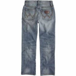 Wrangler Boys' Retro Slim Straight Leg Jeans (1-7)