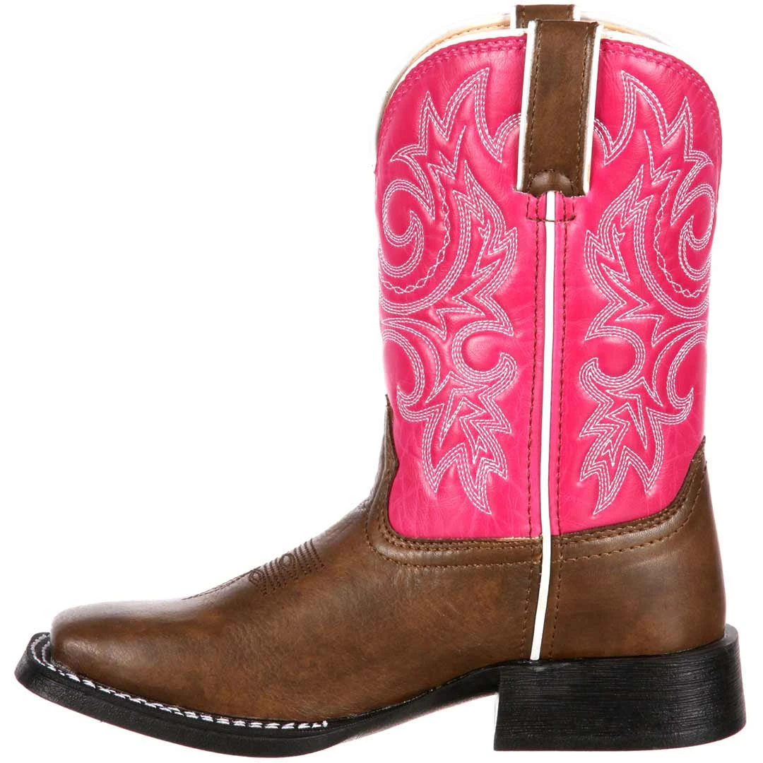 Lil' Durango Little Girls' Cowgirl Boots 4 Lil' Durango Little Girls' Cowgirl Boots - Image 2